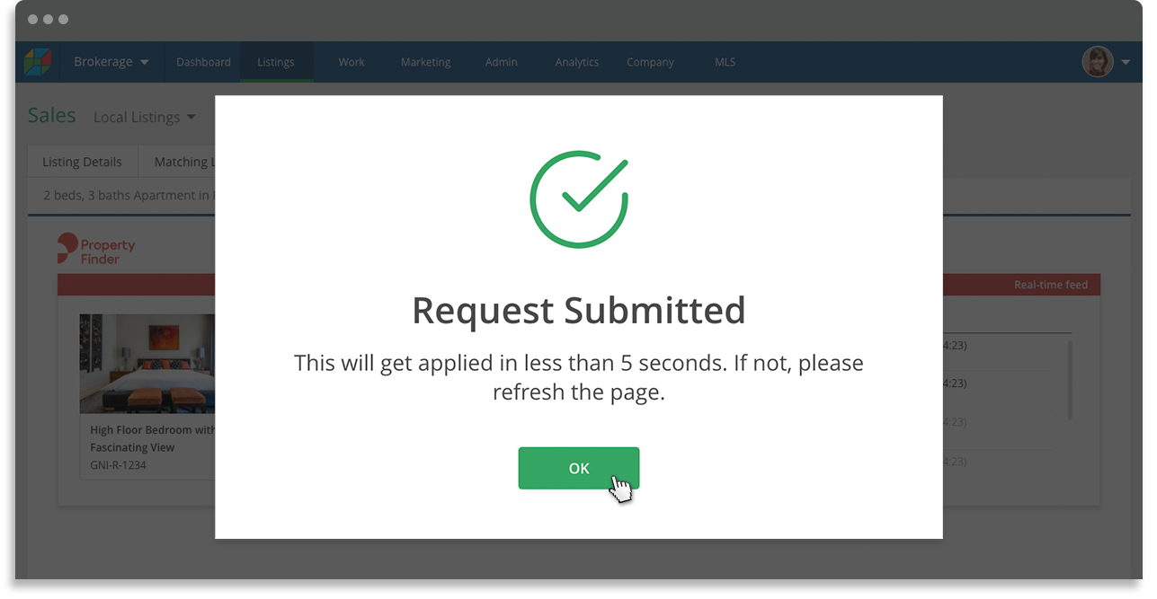 Property Finder Integration Update - Single Use Premium